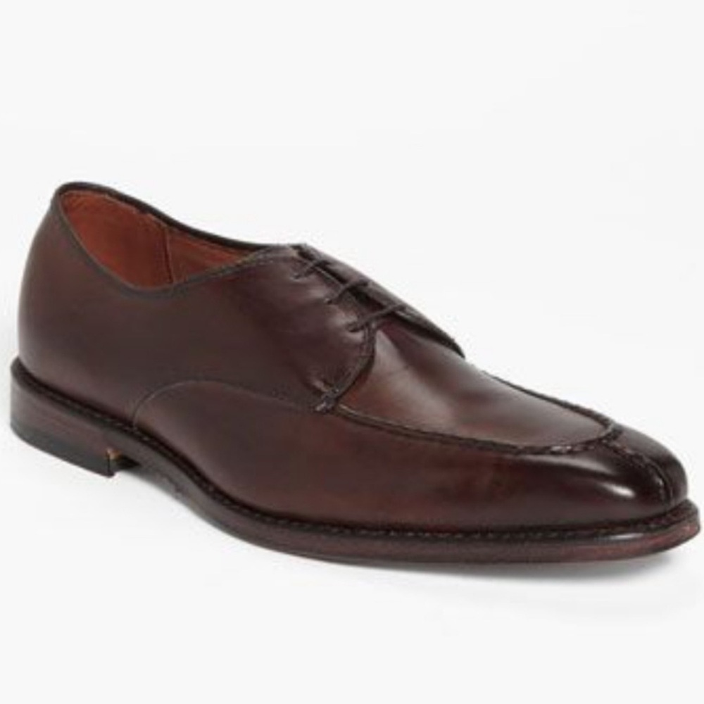 Allen Edmonds Men’s Parkway Brown Leather Oxfords Dress Shoes Size 10.5 D